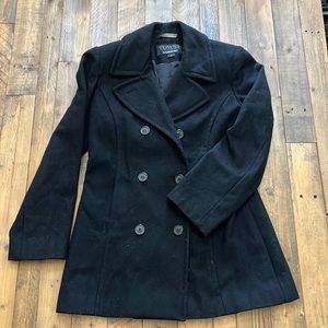 Fully Lined London Fog Wool Vintage Peacoat
